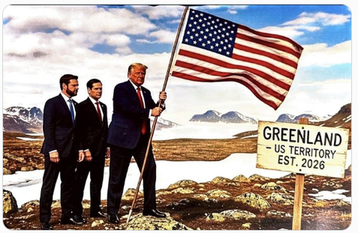 A ilusão cartográfica que despertou o fascínio de Trump pela Groenlândia